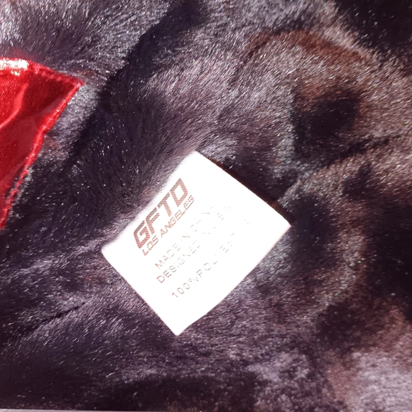 GIFTED LA VEST JACKET WITH HOOD RED WOMENS SMALL 100%POLYESTER - Picture 10 of 14